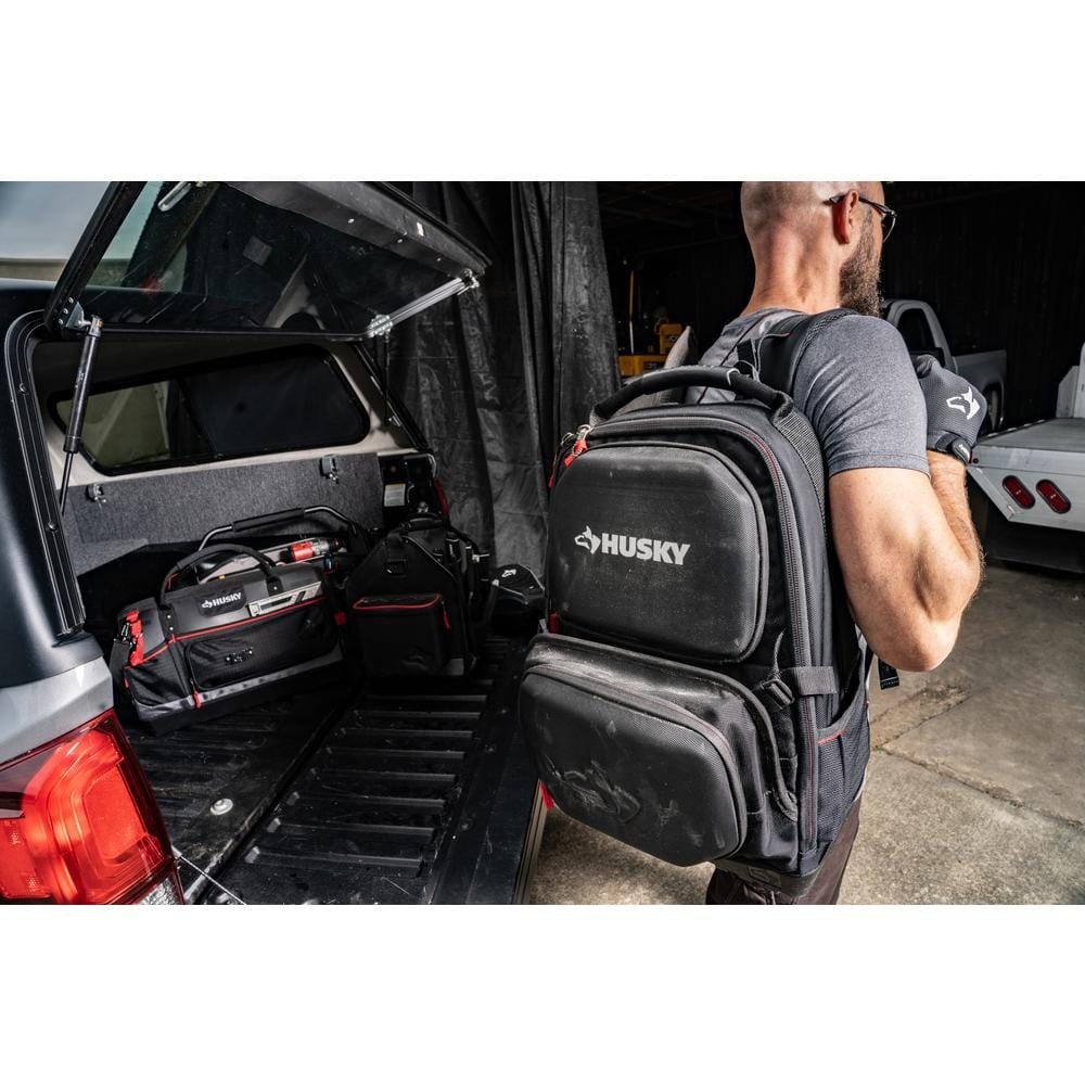 Husky Heavy Duty PRO Tool Backpack