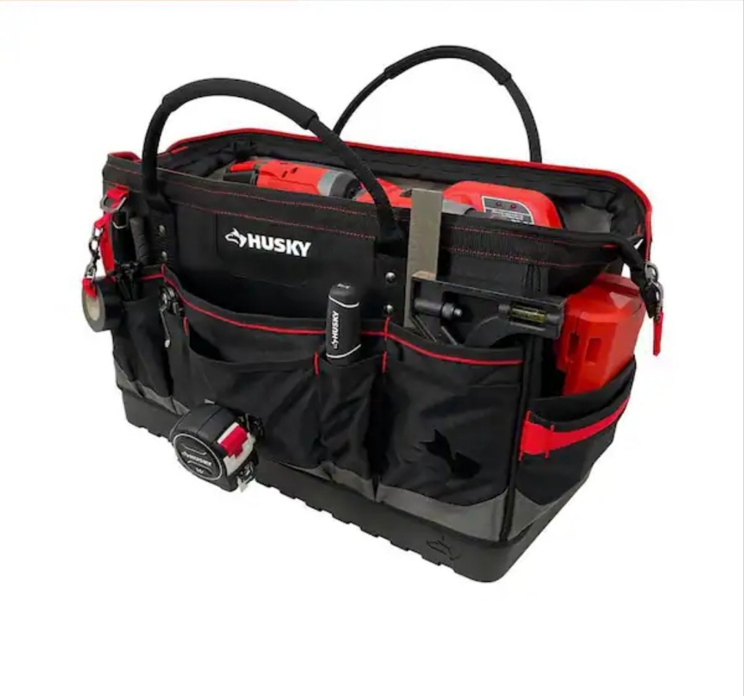 Husky Heavy-Duty 20 in. PRO Tool Bag NEW