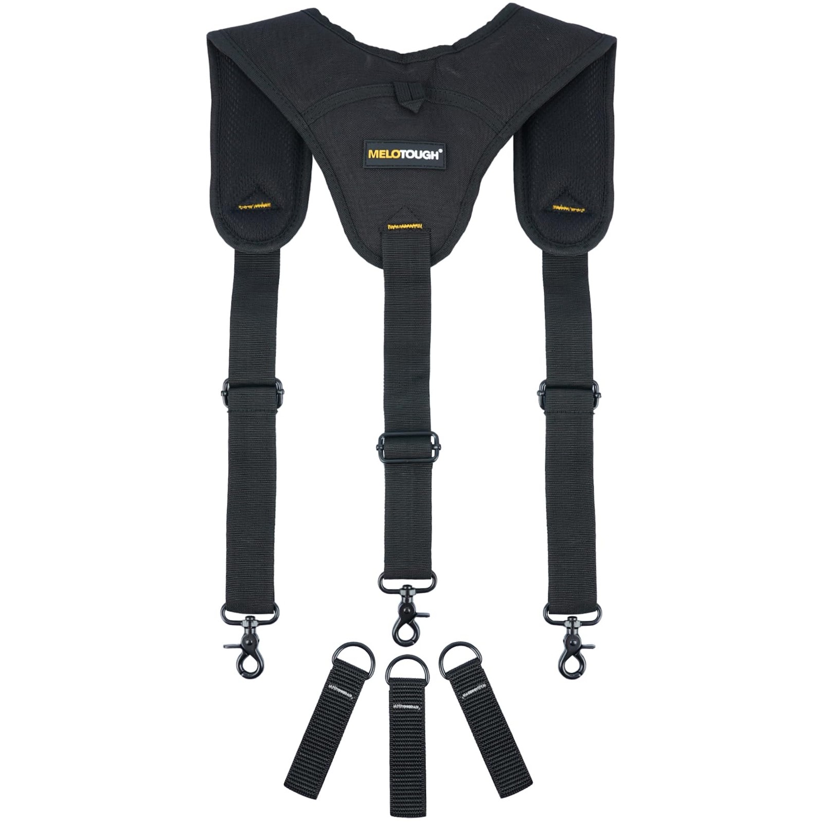 Tool Belt Suspender 3 point padded suspenders plus 3 pack suspender loop