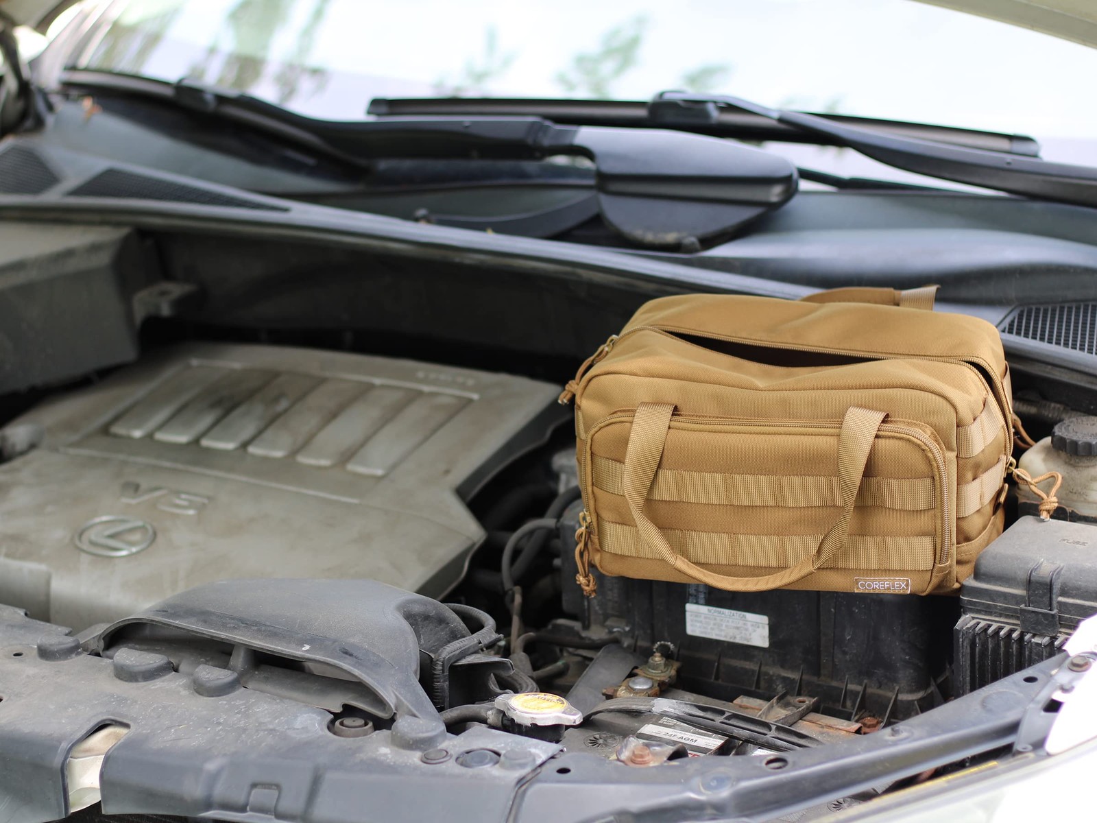 Coreflex 12-Inch Heavy Duty Tool Bag, Tactical, Gear, Range, EDC,Tool for car…