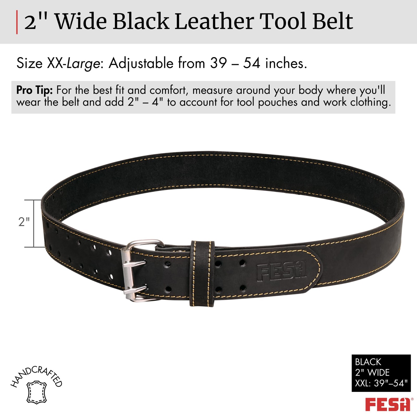 Men Leather Tool Belt Handcrafted Top Grain Pouch For Carpenters Professionals