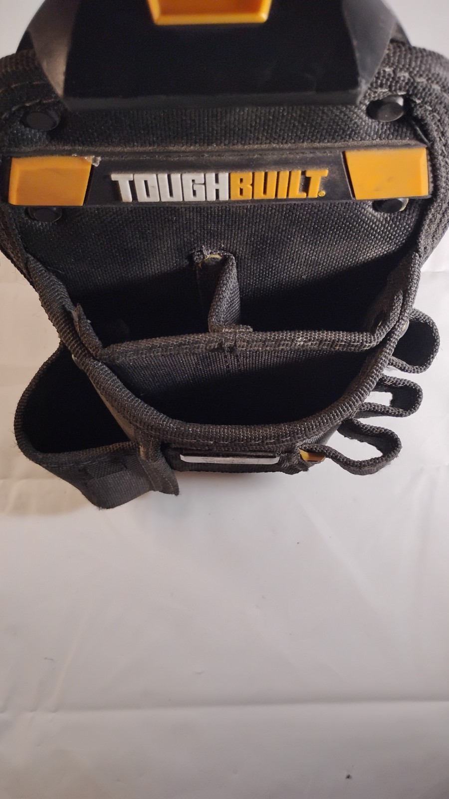 Toughbuilt Cliptech Technician / Construction Tool Belt Holster Pouch 7 Pocket
