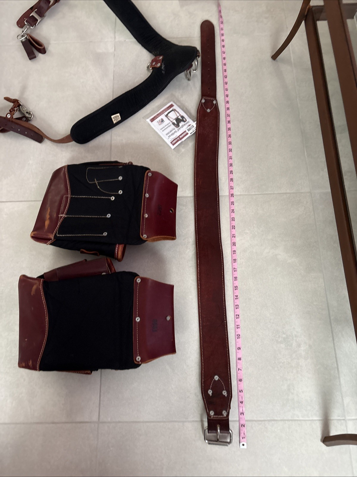 Occidental Leather 8580 FatLip Tool Bag Set and Suspenders – XL