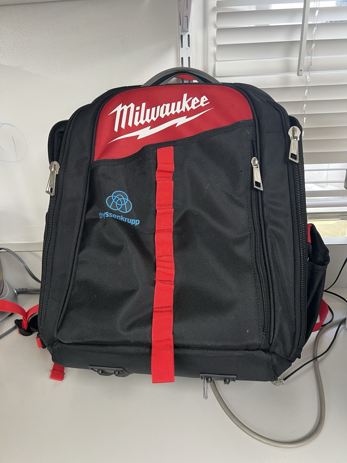 Milwaukee Low-Profile Backpack Empty