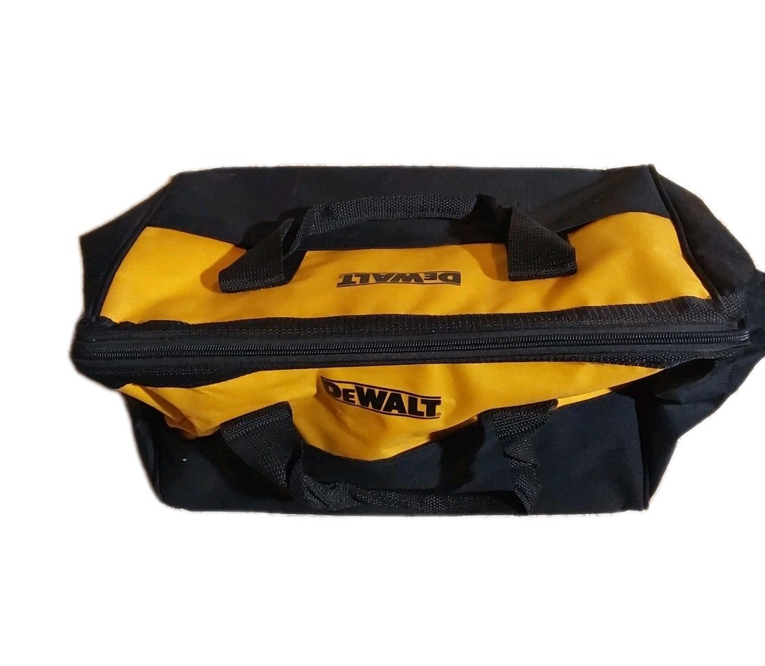 DEWALT 18″ Heavy Duty Contractor Tool Bag 18″×12″×10″.
