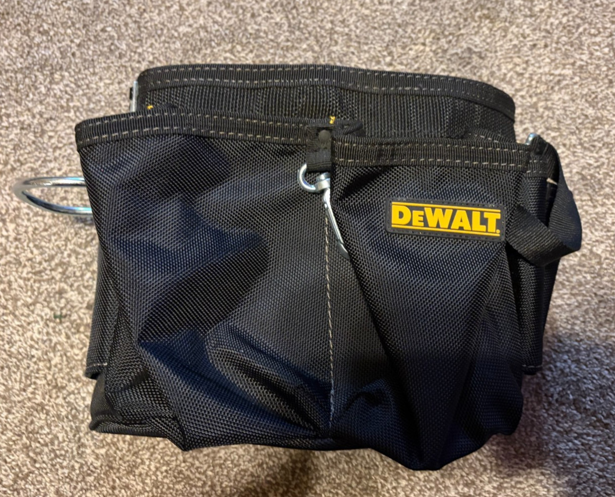 DeWalt Ballistic Nylon Heavy Duty Tool Bag, Pouch Lightly Used