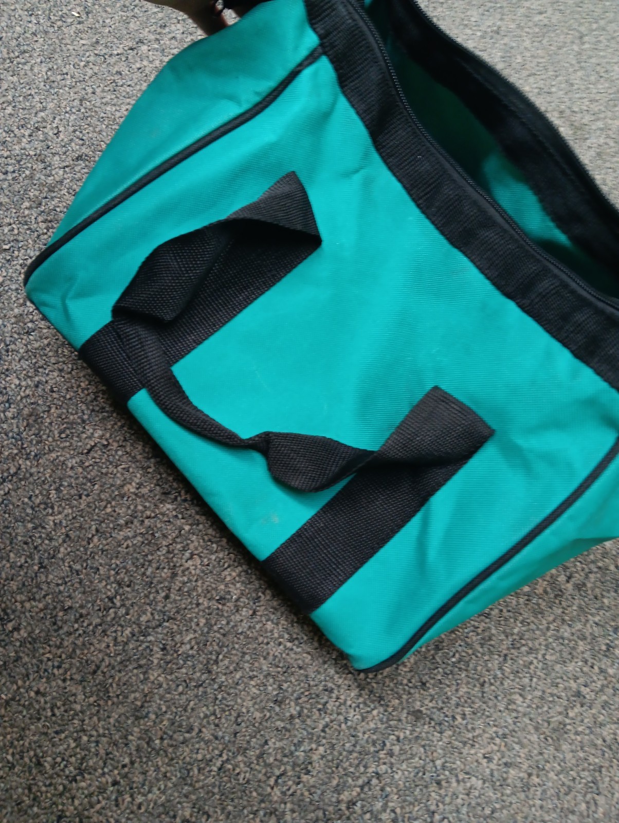 Makita 11”inch Small Contractors Tool Bag 11”x10”x8” Blue / Black – Used Lightly