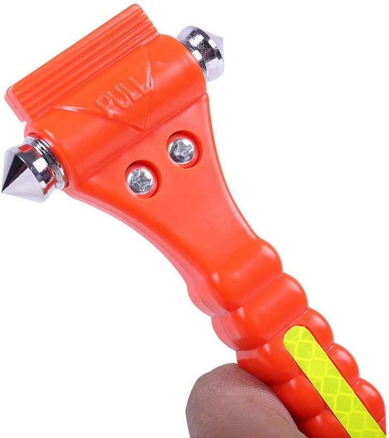 Emergency Seat Belt Cutter and Window Hammer Tool, Car Accessories, 2 Pack,