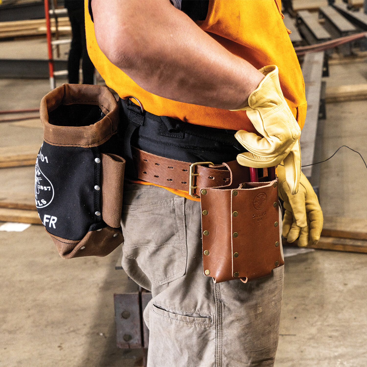 Klein Tool 5800HPBXL Rodbuster Toolbelt Set, Extra Large