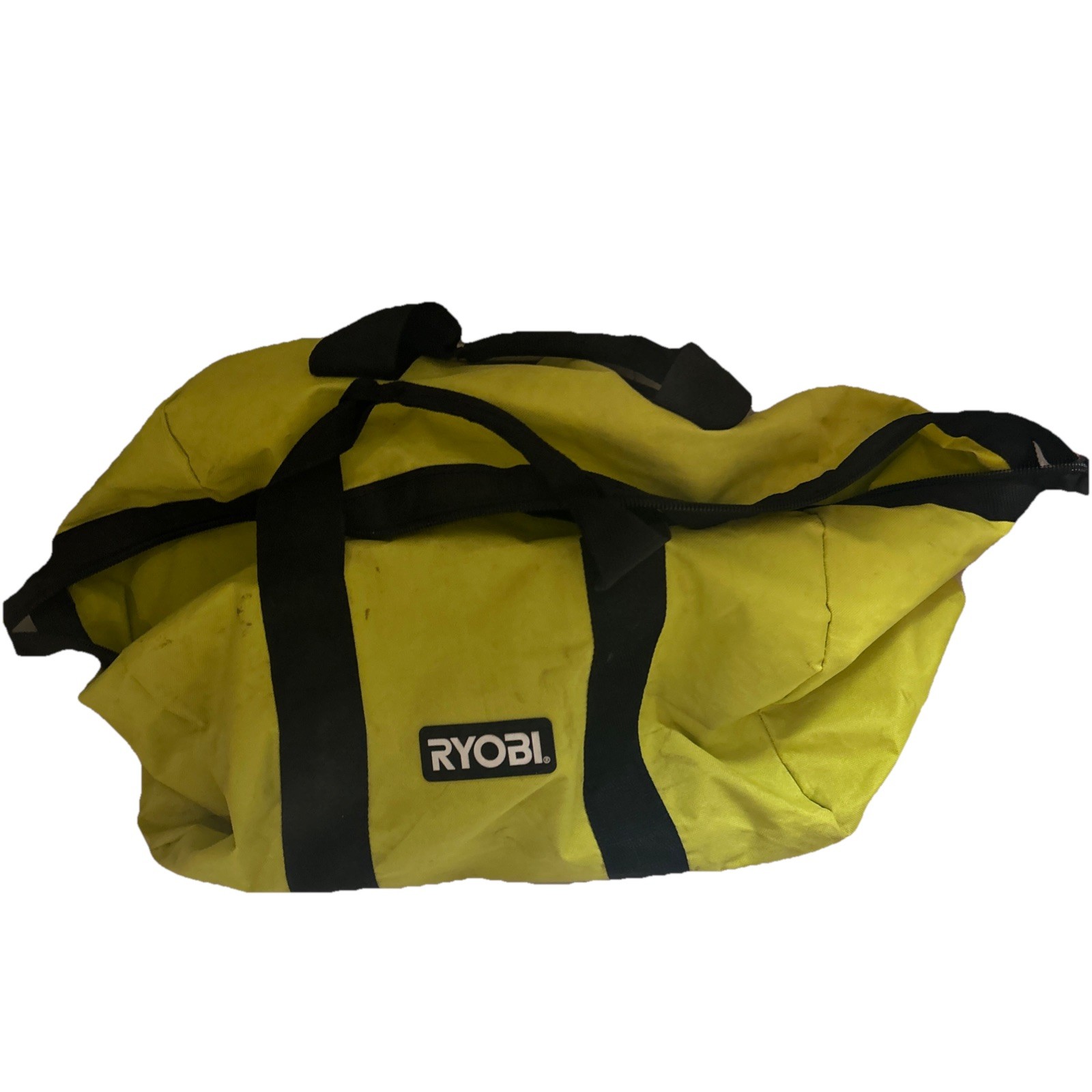 Ryobi 903209044 Contractor Canvas Tool Bag – Large Neon Green Duffle