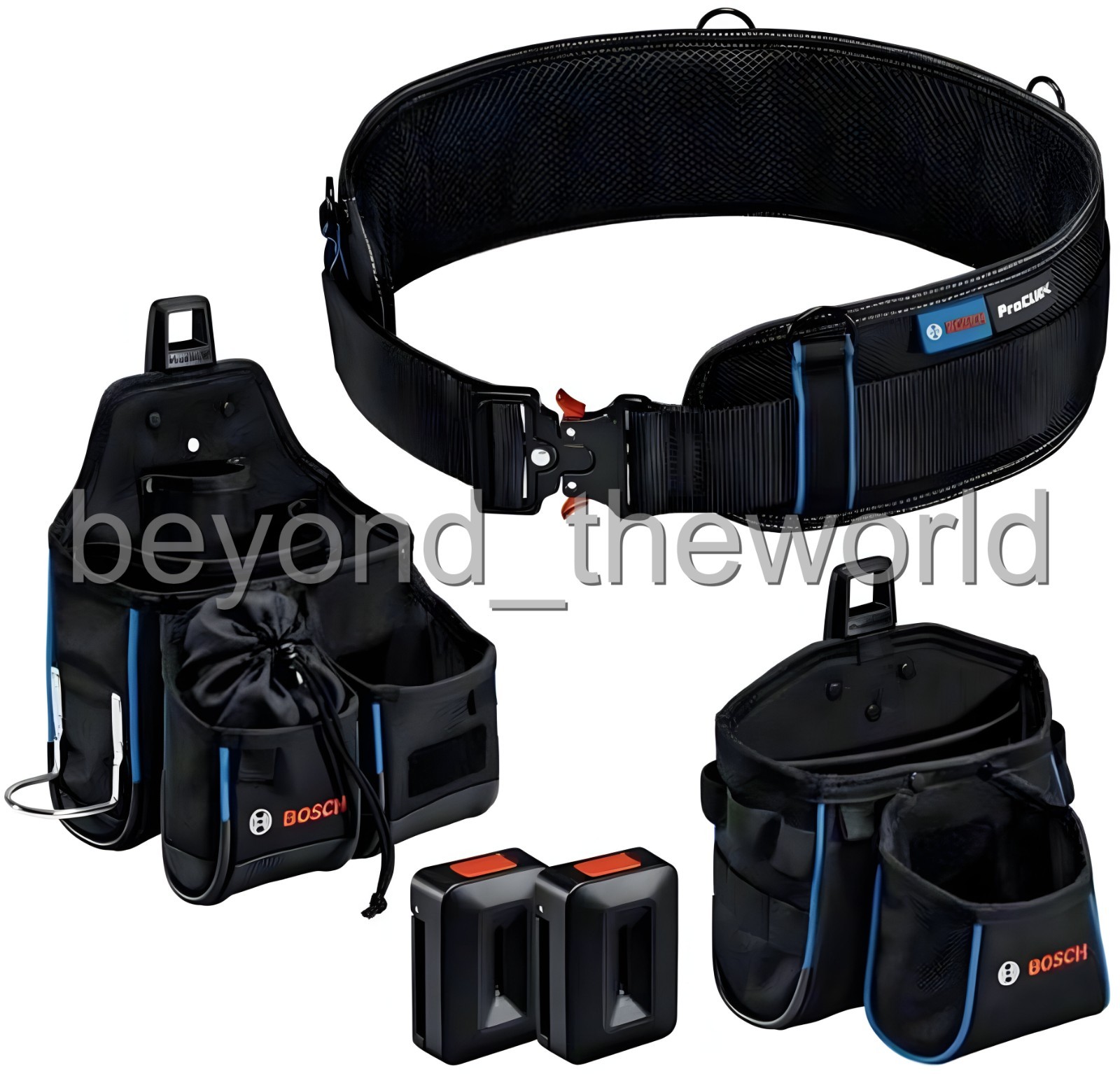Bosch Tool Belt 93 Kit Heavy Duty Tool Pouch Set