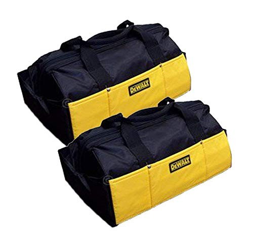 (2-Pack) Dewalt Geuine OEM 19x11x11 Ballistic Nylon Tool Bags DCK019-2PK