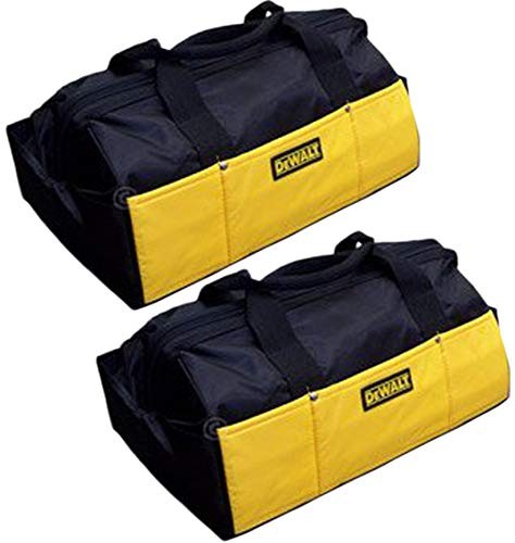 (2-Pack) Dewalt Geuine OEM 19x11x11 Ballistic Nylon Tool Bags DCK019-2PK