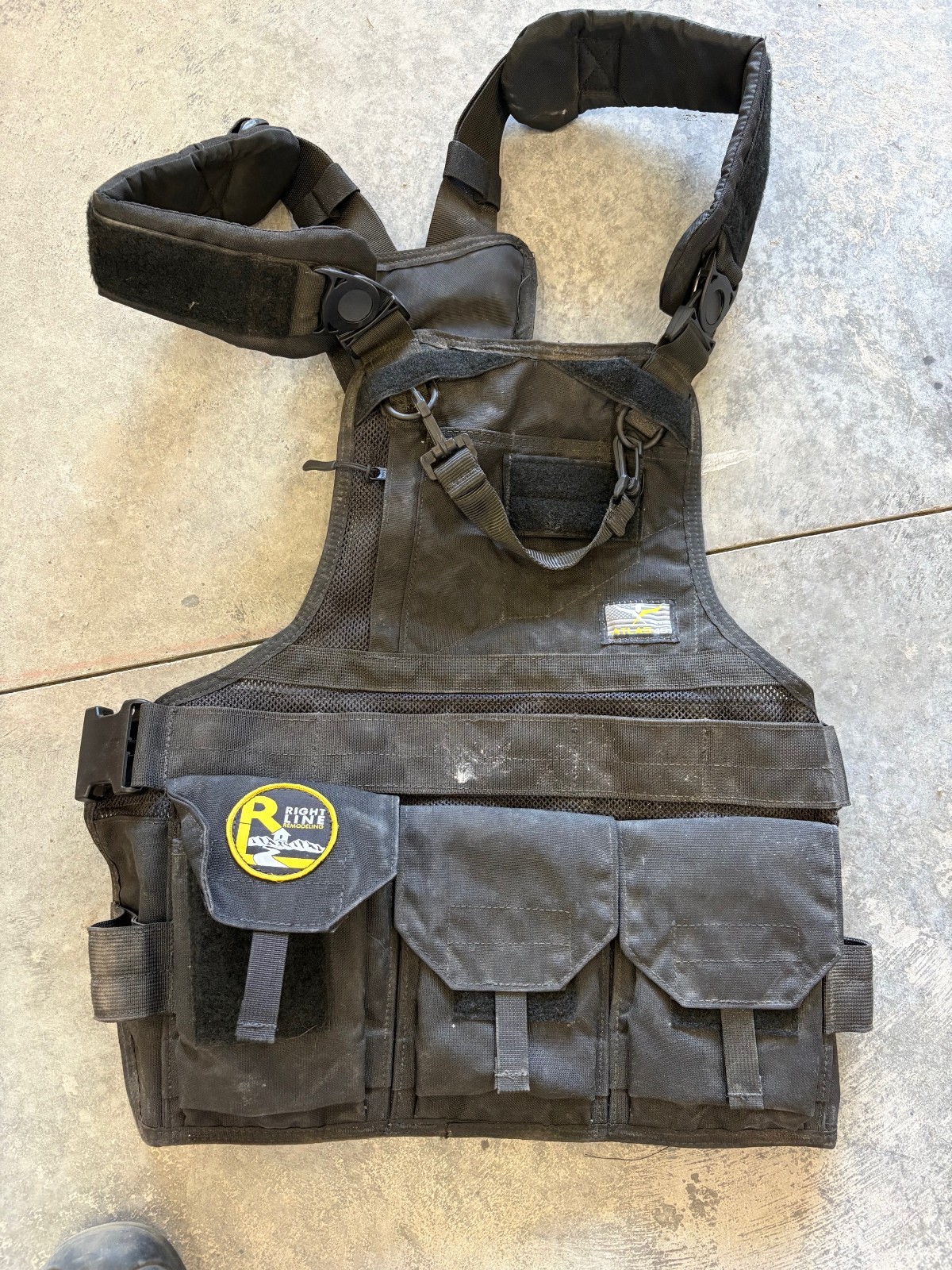 Atlas 46 – JourneyMESH Chest Rig w/ Cargo Pockets, New (Dusty)