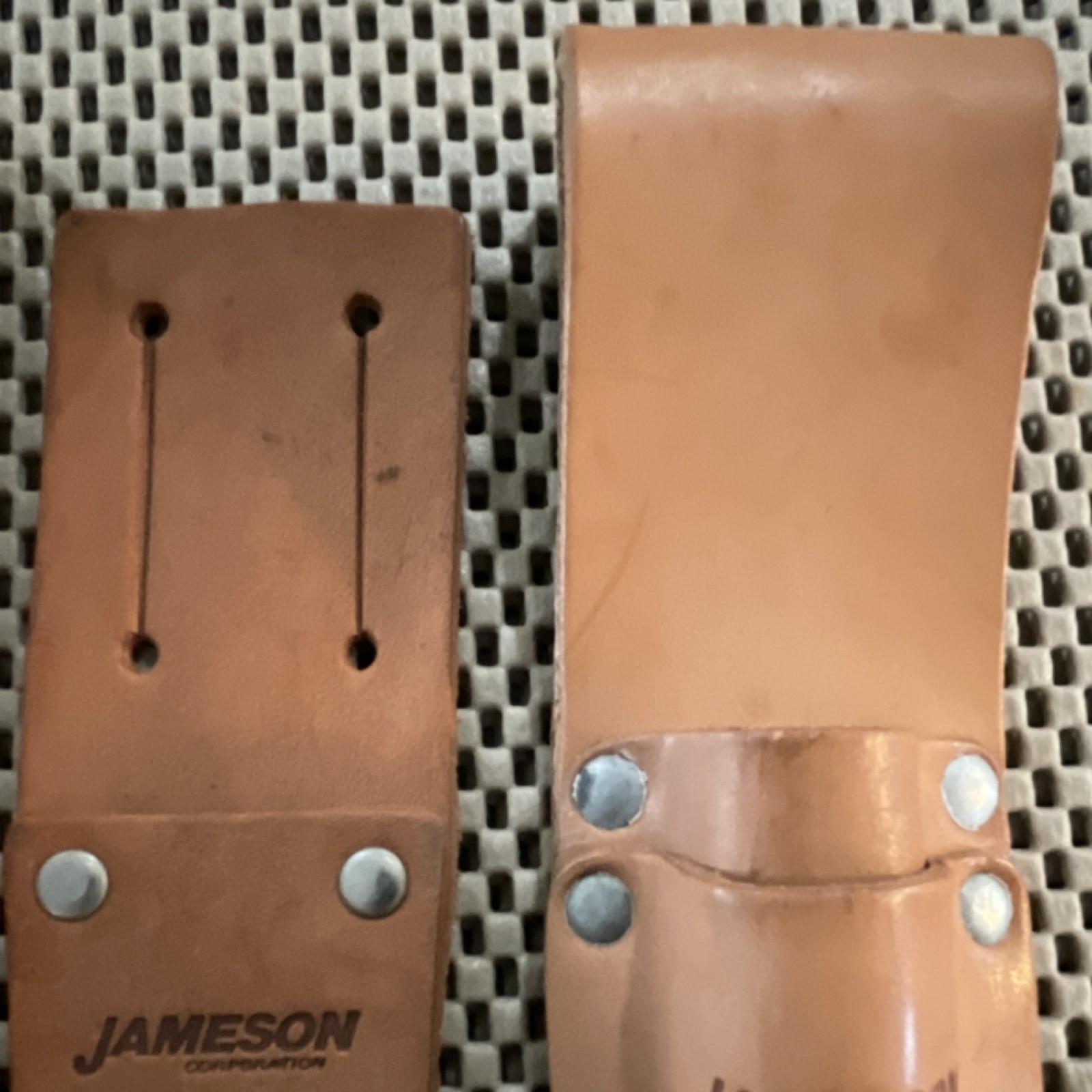 Jameson Leather Tool Holders Brown Model Jameson 3 Items Holder Set