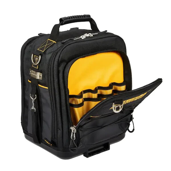 DEWALT TOUGHSYSTEM 2.0 Compact Tool Bag, 11 in., 25 Pockets, Modular, Black
