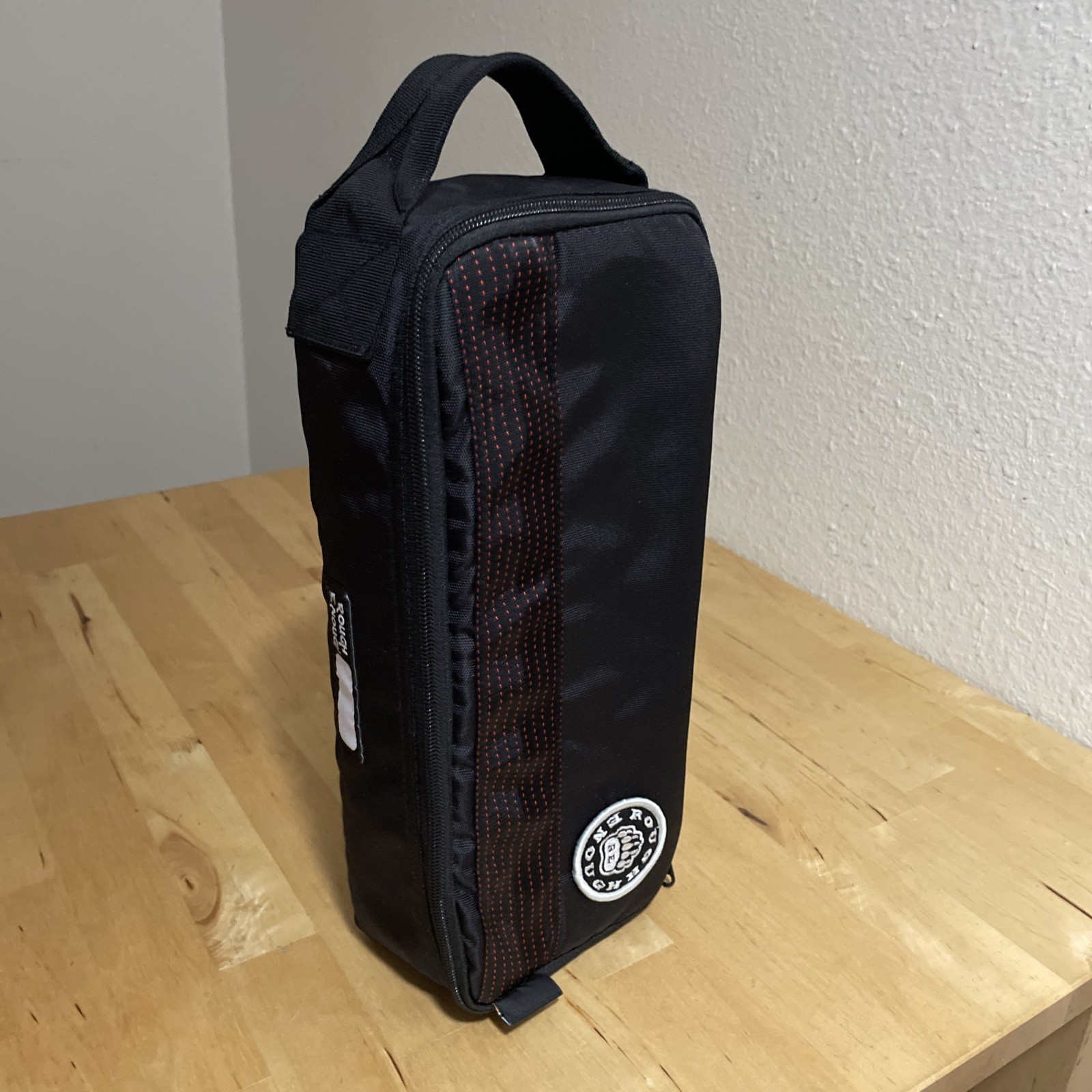 Rough Enough 12″ Small Tool Bag Pouch Box Travel Toiletry Handle Cordura Black