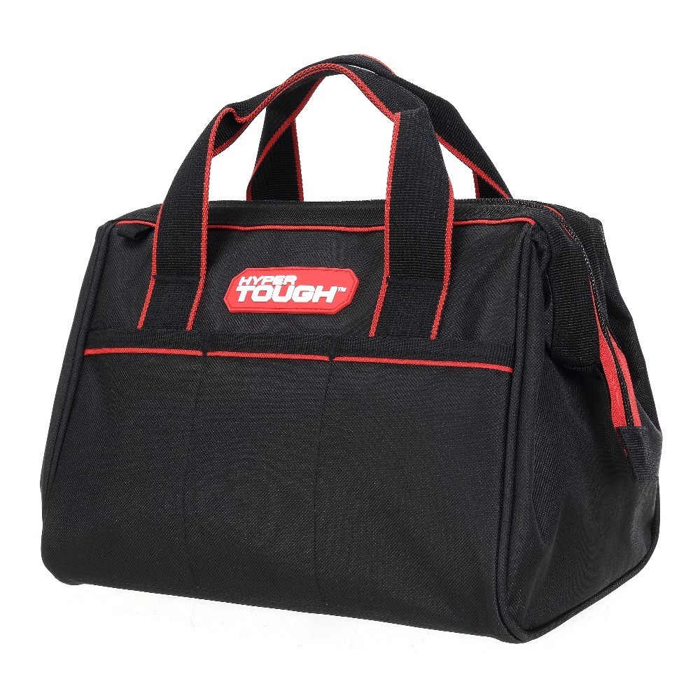 12 Inch Heavy Duty Tool Bag with Multiple Pockets for Storage and Organization