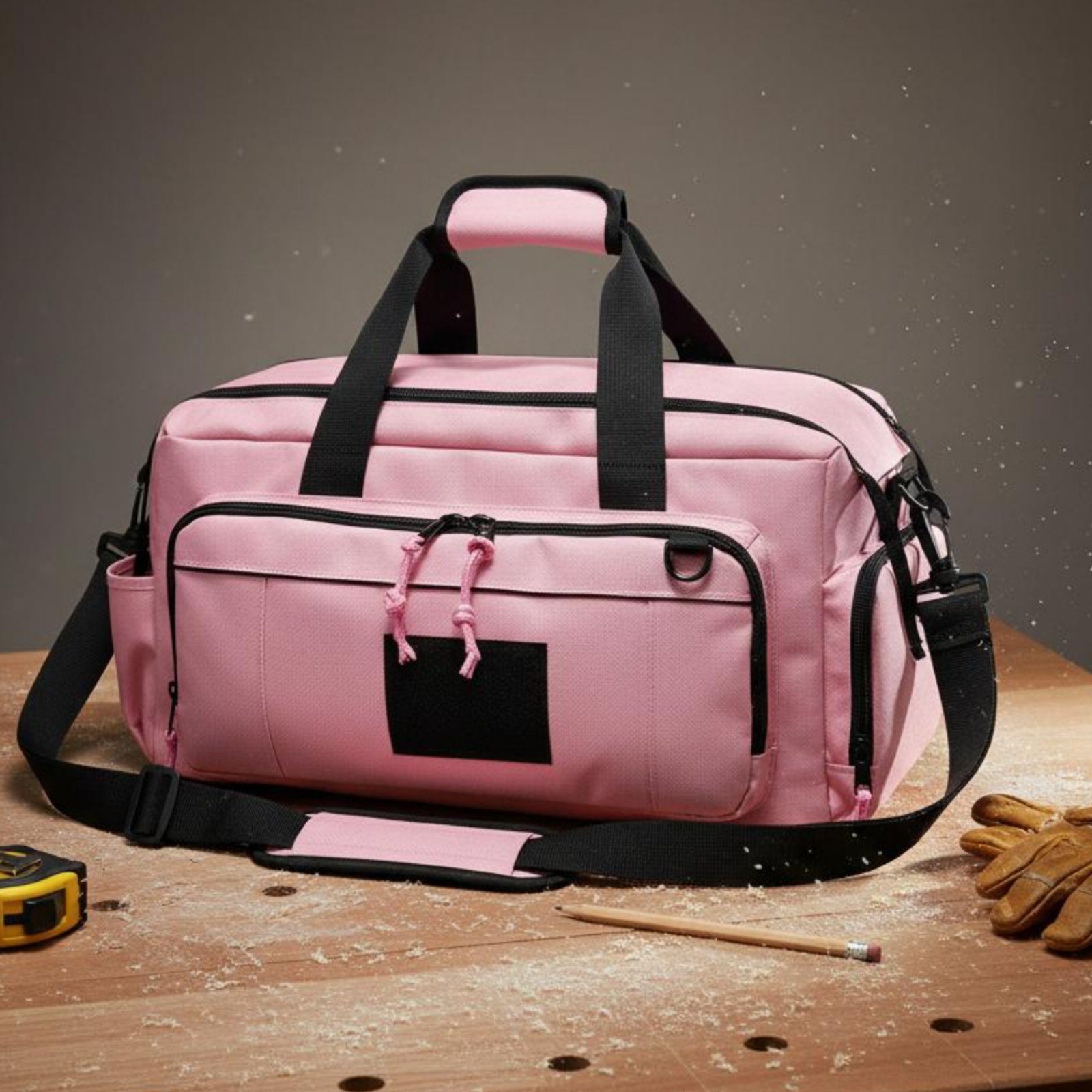 Shoulder Tool Bag Large Capacity Tool Bag Wide Opening for Gentlemen, Women