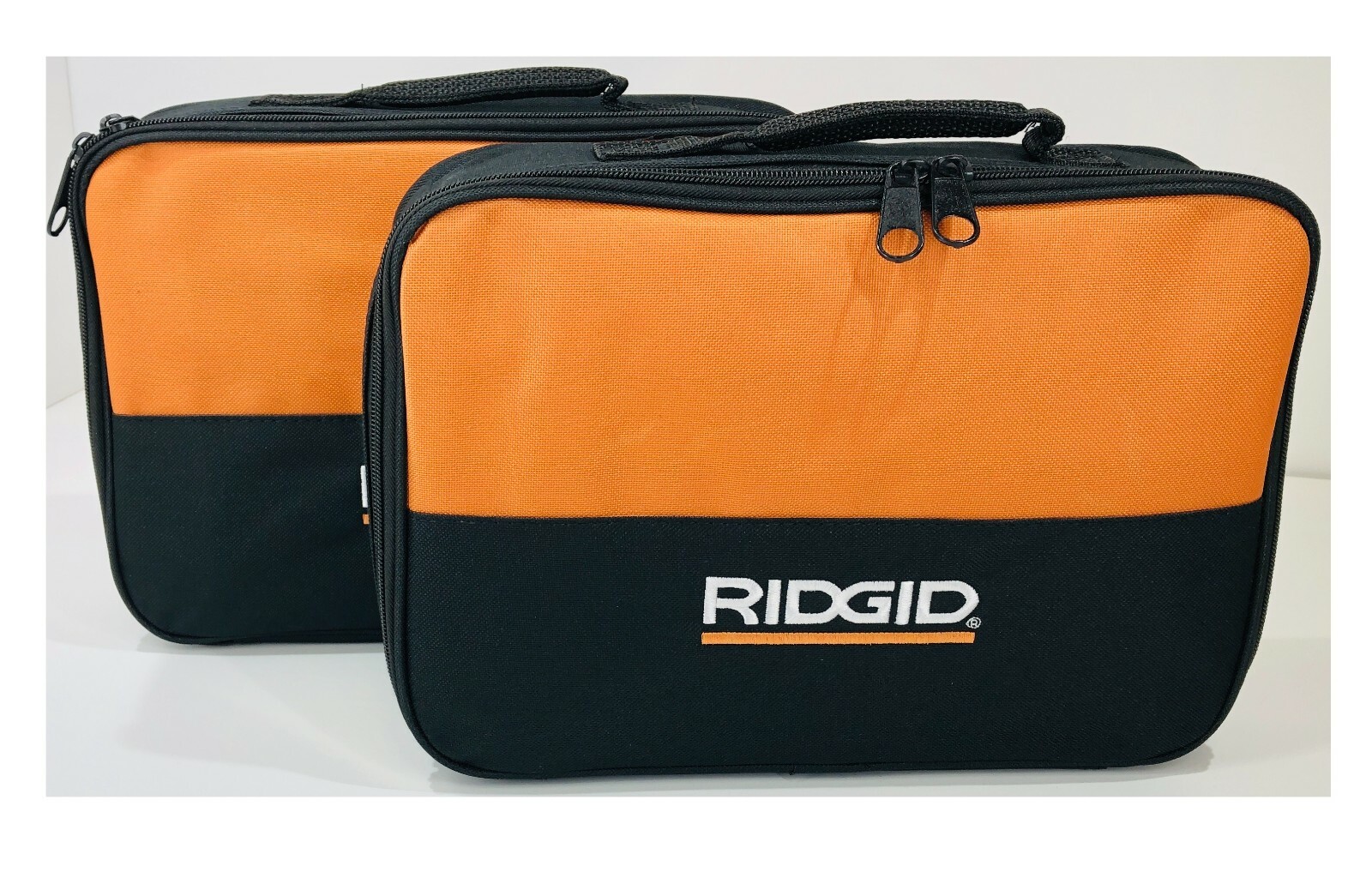 2 Pack of RIDGID Tool Bags 12x8x3 Flat Bag