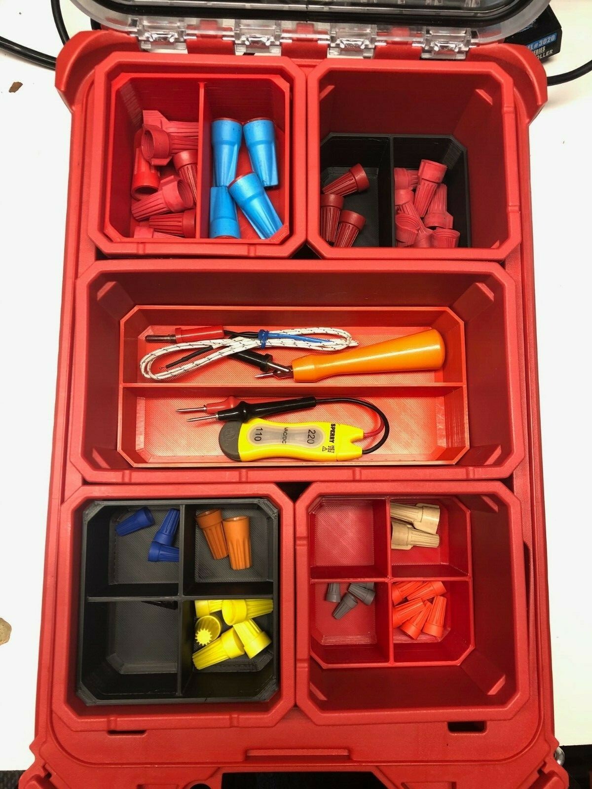Bin Inserts Compatible With Milwaukee Packout Or Job Site Organizer