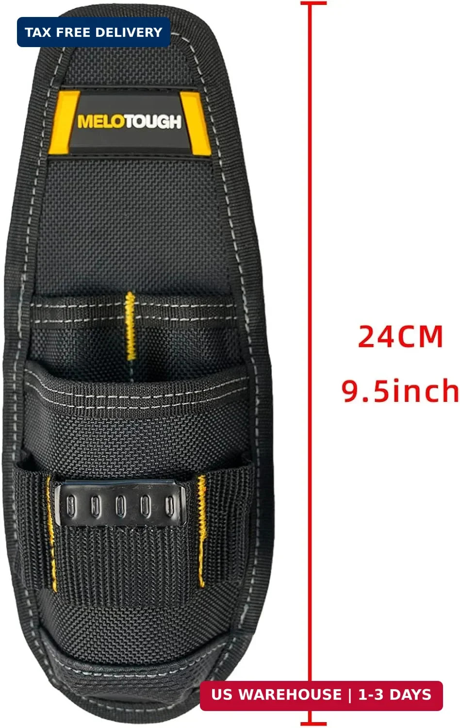 Small Tool Holder, Min Work Organizer Tool Pouch and Knife Holder with Snap Clip