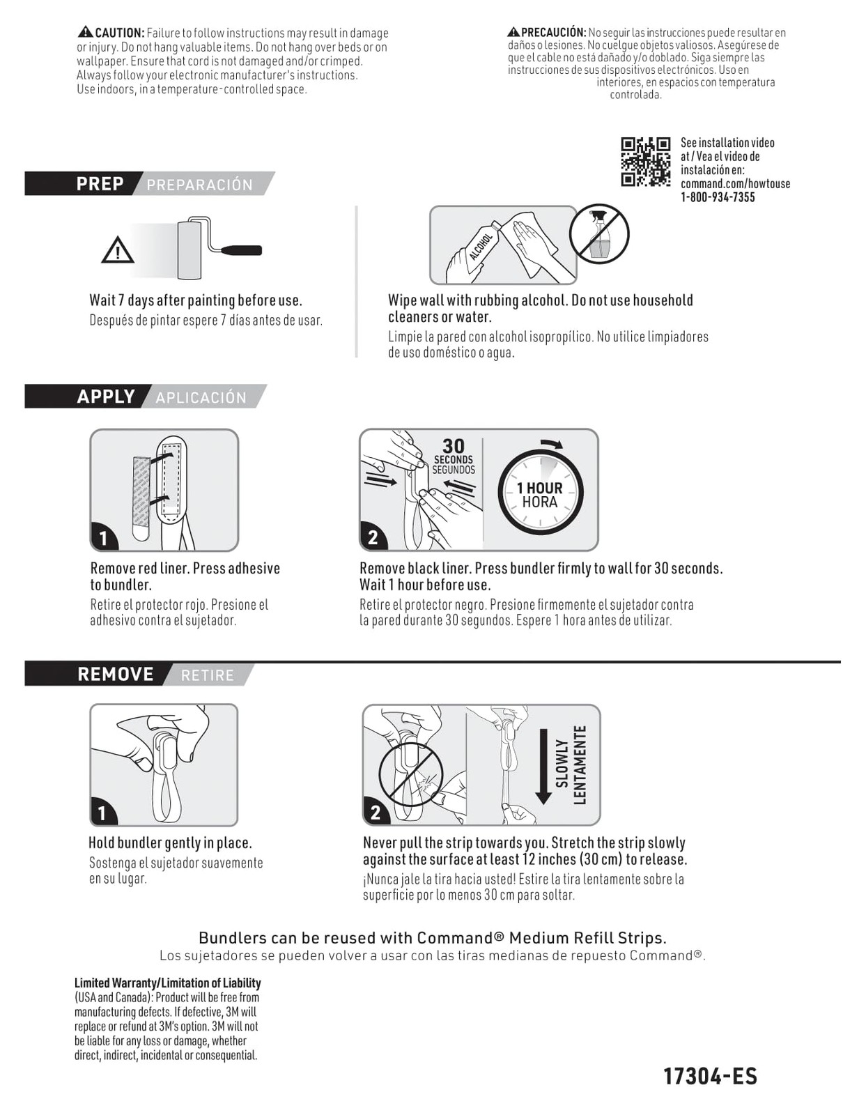Command Cord Bundlers, Damage-Free Adhesive and Cable 3 Pack, White