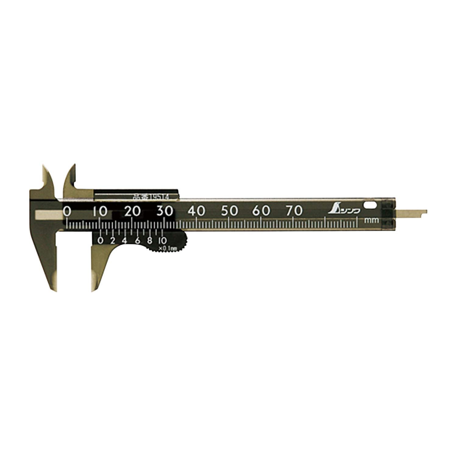 Shinwa Sokutei 19514 Plastic Caliper Protective Pouch 2.8 Inch 70 mm