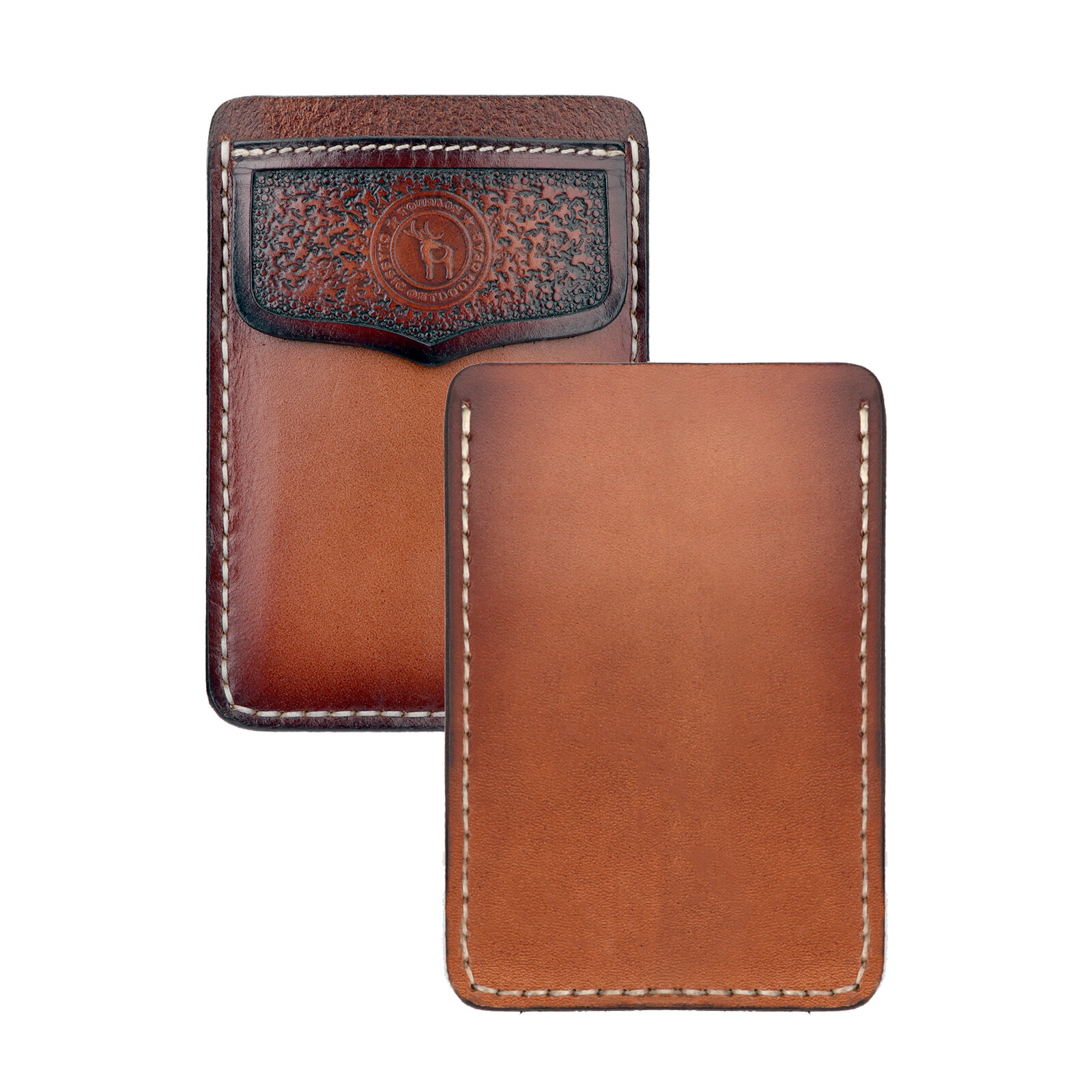 TOURBON Leather Shirt Pocket Protector Pen Tools Pouch For Worker Doctors Nurses