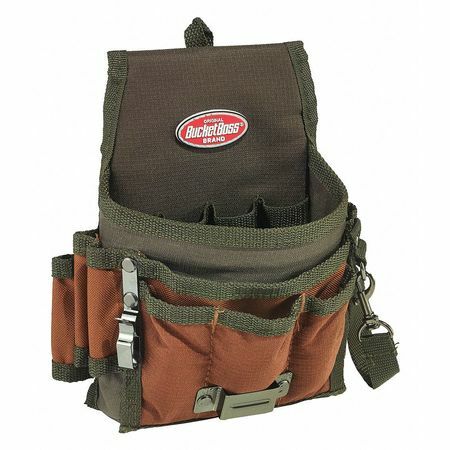 Bucket Boss 54140 Green Polyester 9 Pockets