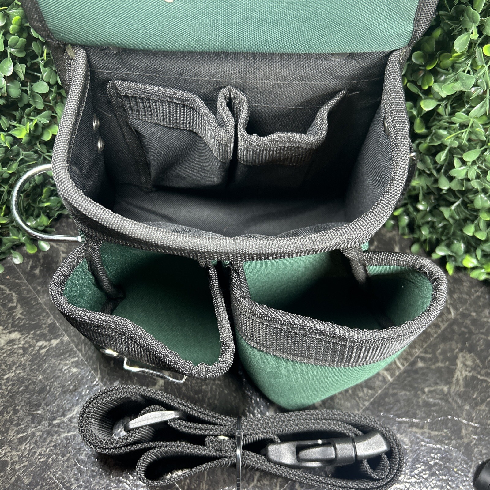 New Frankonia 8 Pocket Tool Belt Green Unused
