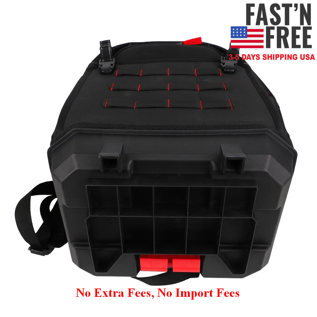 Hyper Tough Stackable Tool Backpack Organizer Heavy Duty Jobsite Storage Bag