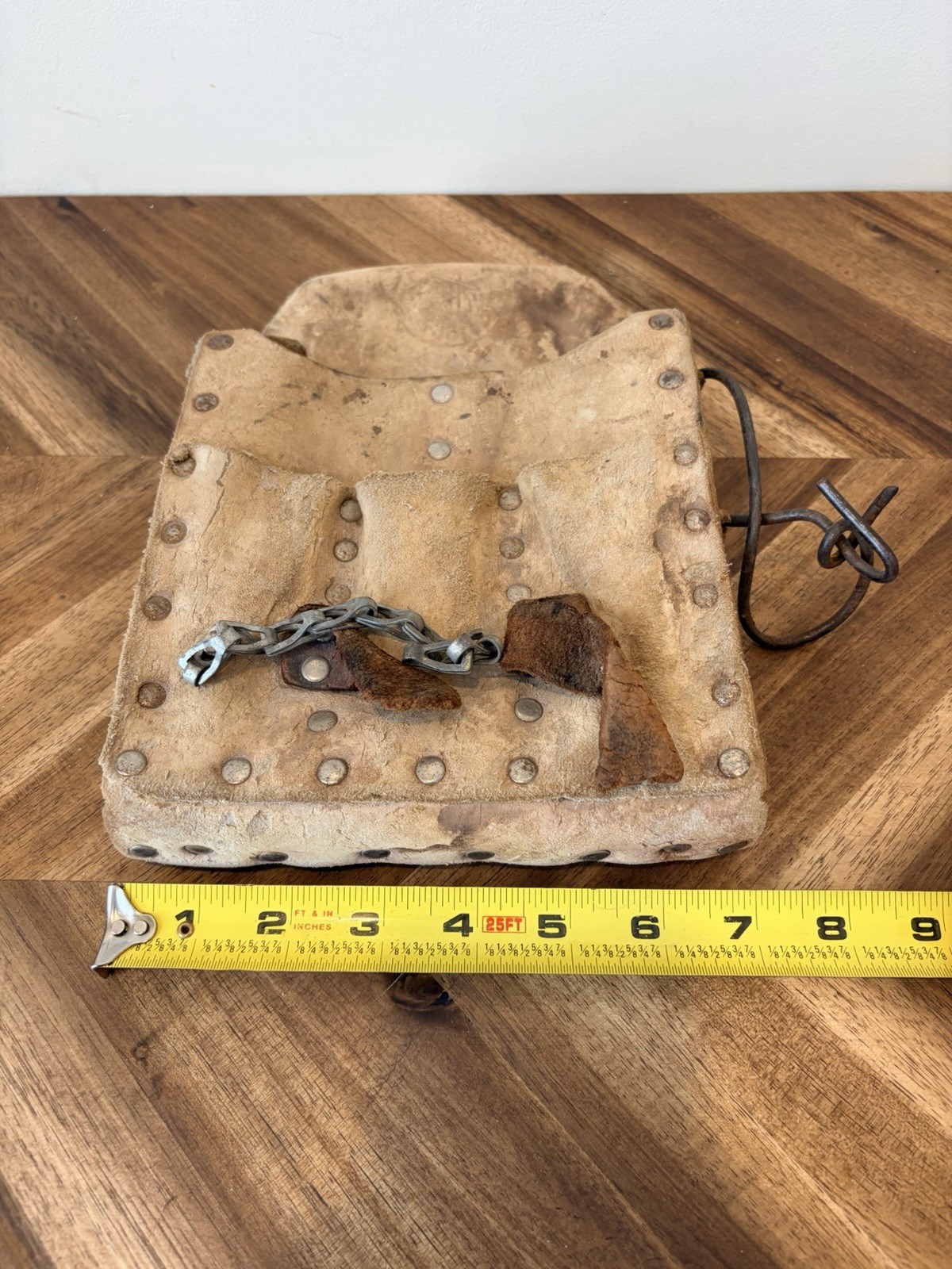 Vintage Klein Leather Electricians Tool Belt Pouch 5166 – Rugged – Chicago, USA