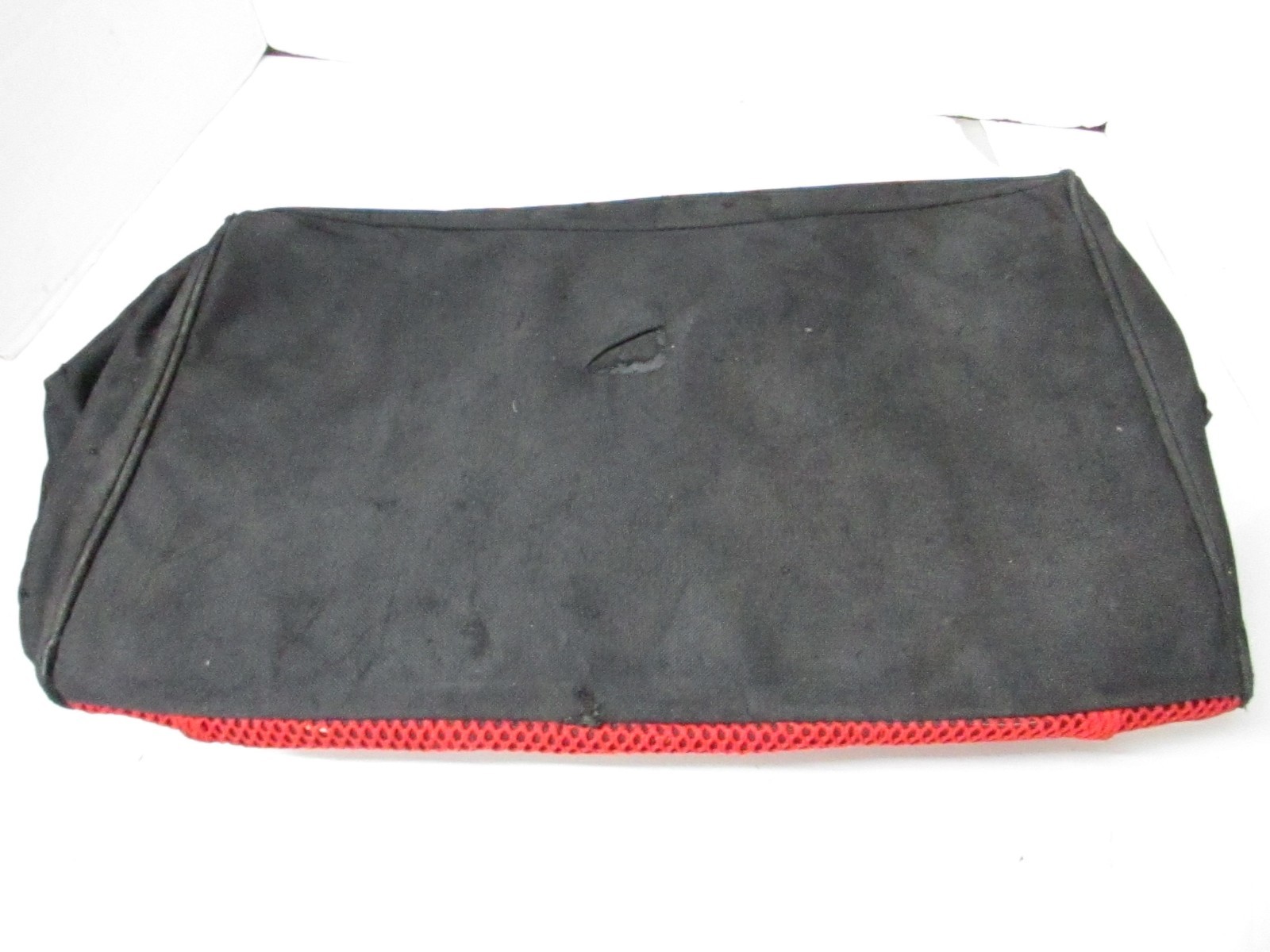 Craftsman Canvas Tool Bag Zipper Mesh Pockets 37537 Black Red Powertool Storage