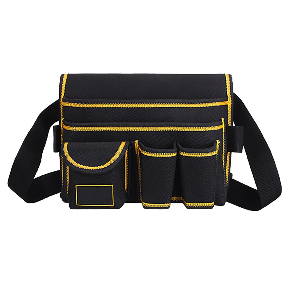 Oxford Cloth Tool Belt Bag Rectangular Outdoor Use 1Set 9.8×8.3in