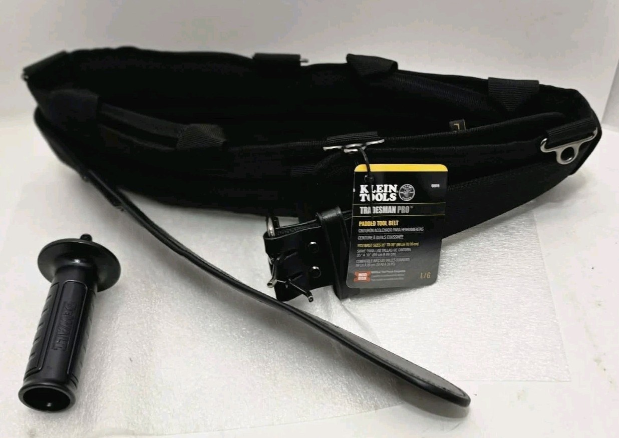 KLEIN TOOLS TRADESMAN PRO MODULAR TOOL BELT SIZE L WAIST 35″ – 39″ Brand New