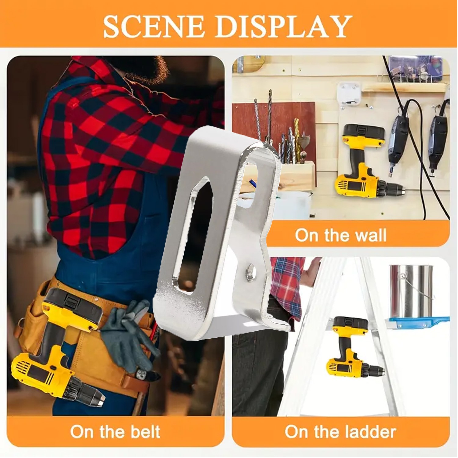 10pcs Replacement Belt Clip For Dewalt Hook & Screw for Drill Impact Driver
