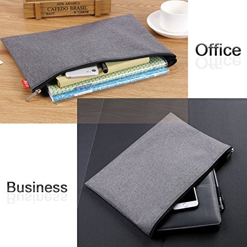 5 Pack Canvas Zipper Tool Bag Set, 13.3″ x 9.4″ 14oz Heavy 01. 5 Colors_A4