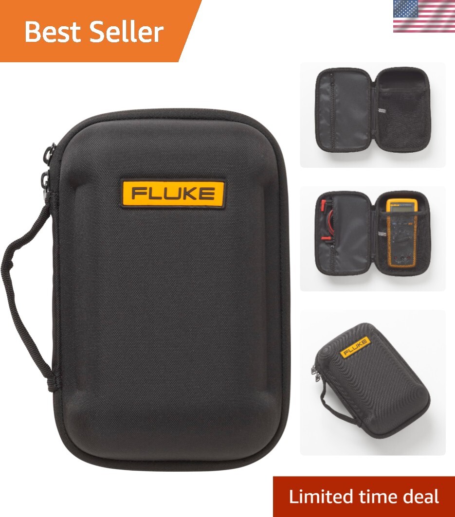 Versatile Hard EVA Case for Multimeters and Tool Accessories – Carrying Handle
