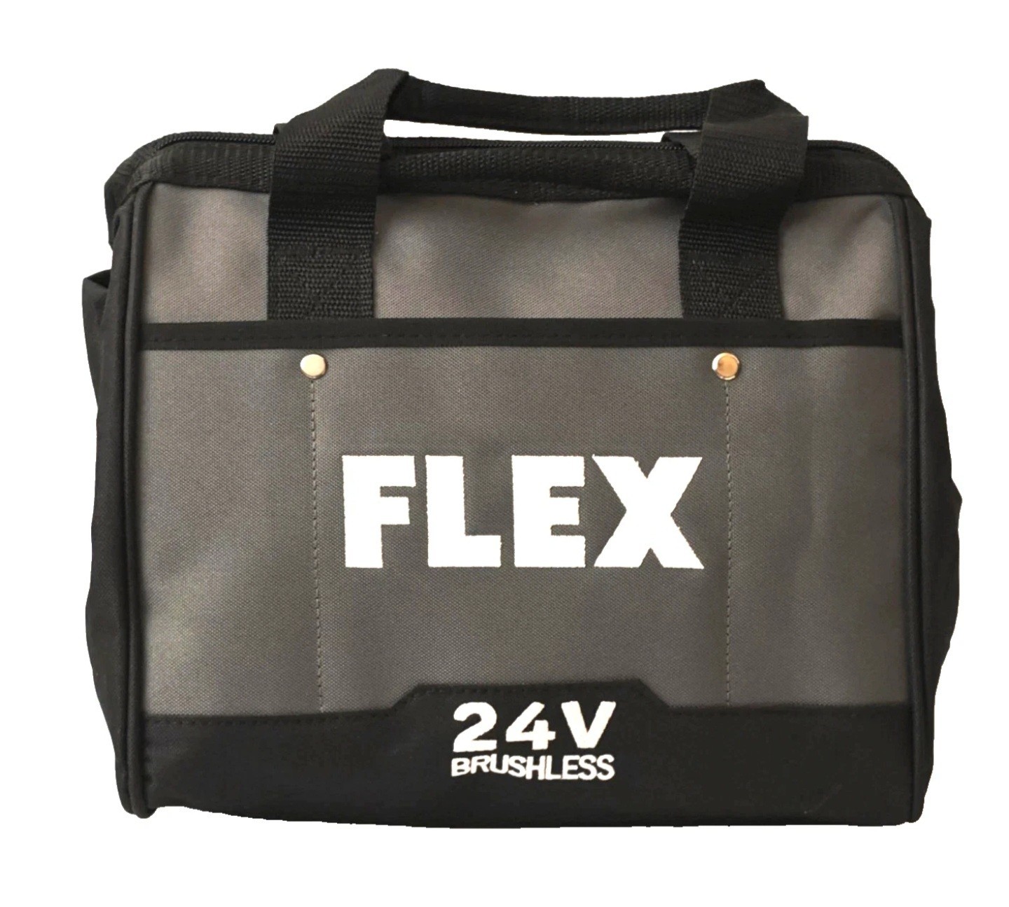 FLEX 24V Brushless Drill/Driver Tool Bag Approximately 12”x 9”x 9” Medium