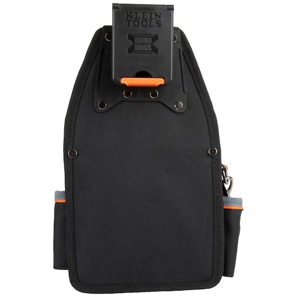 Klein Tools 55833Mb Pouch, Tool Pouch, Modbox, Open, Black/Gray/Orange,