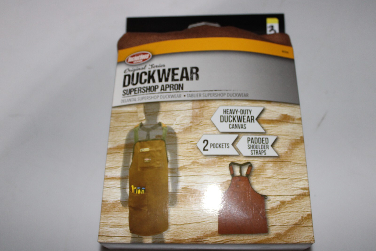 Bucket Boss 80300 Brown Canvas Quick Release Buckle, 2 Pocket, Padded Straps