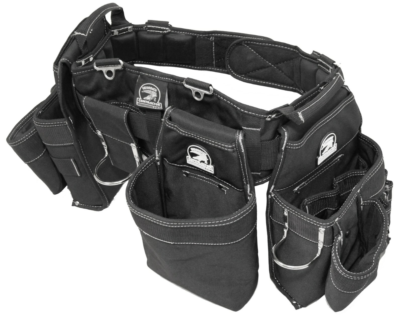 Gatorback B145 Professional Carpenters Triple Tool Belt Combo. Various Sizes