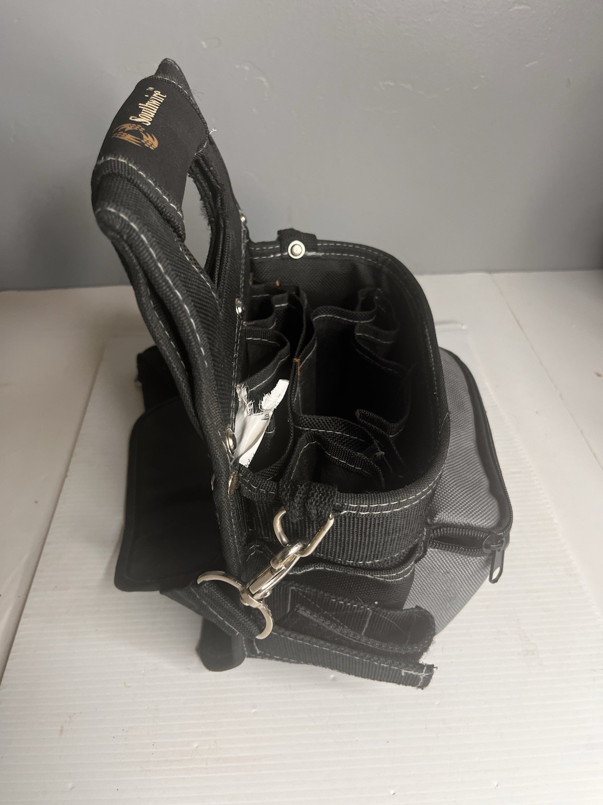 Southwire Tools & Equipment BAGESP Electrician’s Shoulder Pouch Tool Carrier