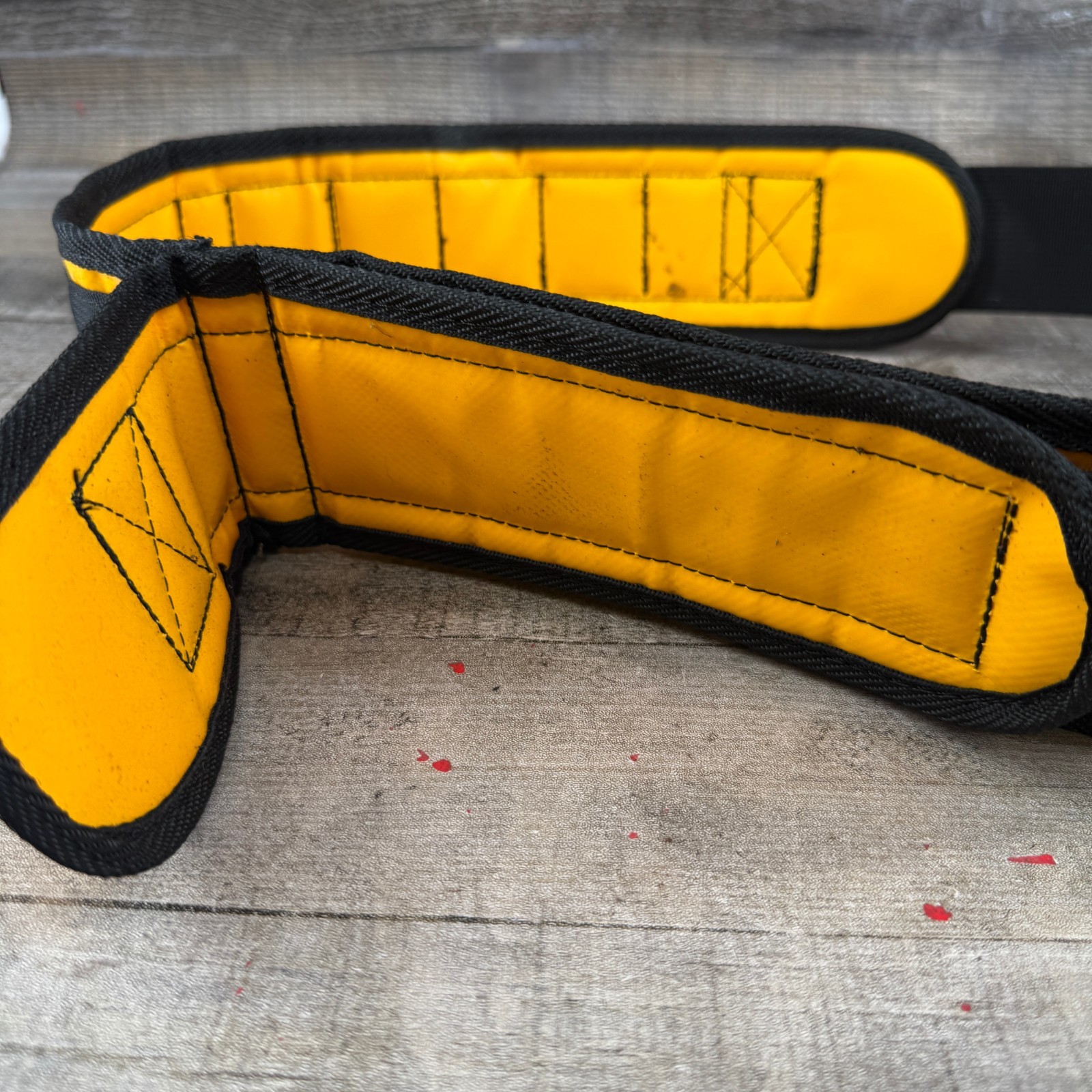 Padded Yellow Tool Belt Adjustable Tool Carrier