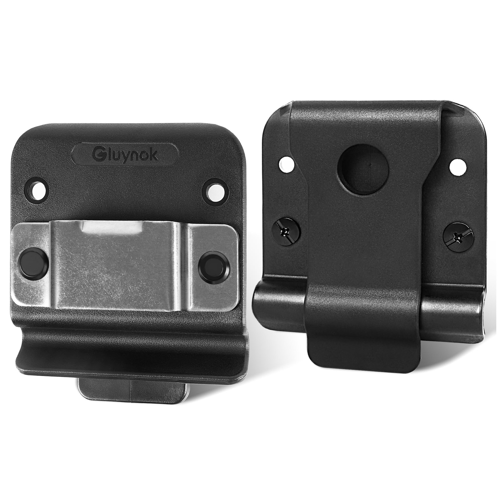 Tape Measure Holder，Drill Holder for Tool Belt-Simple Hook Holster black