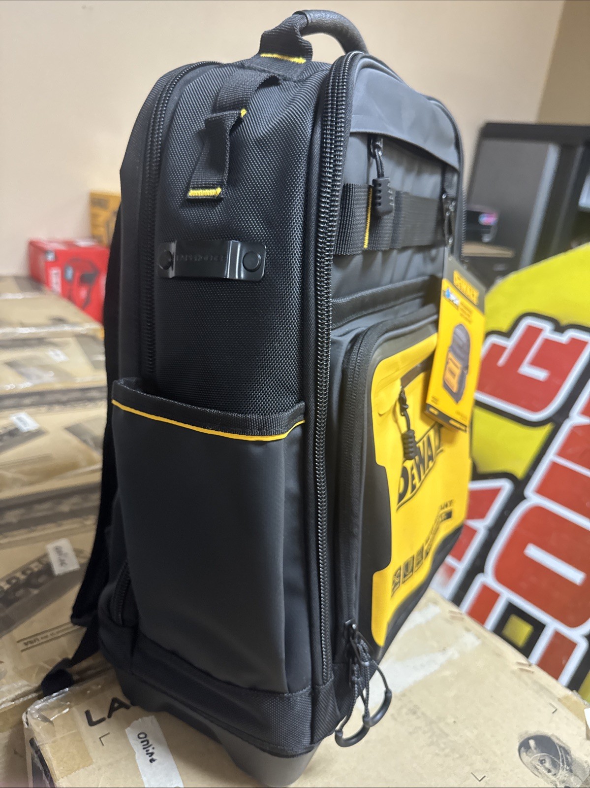 DEWALT Tool Backpack, Tool Storage and Organization, Durable and Water Resistant