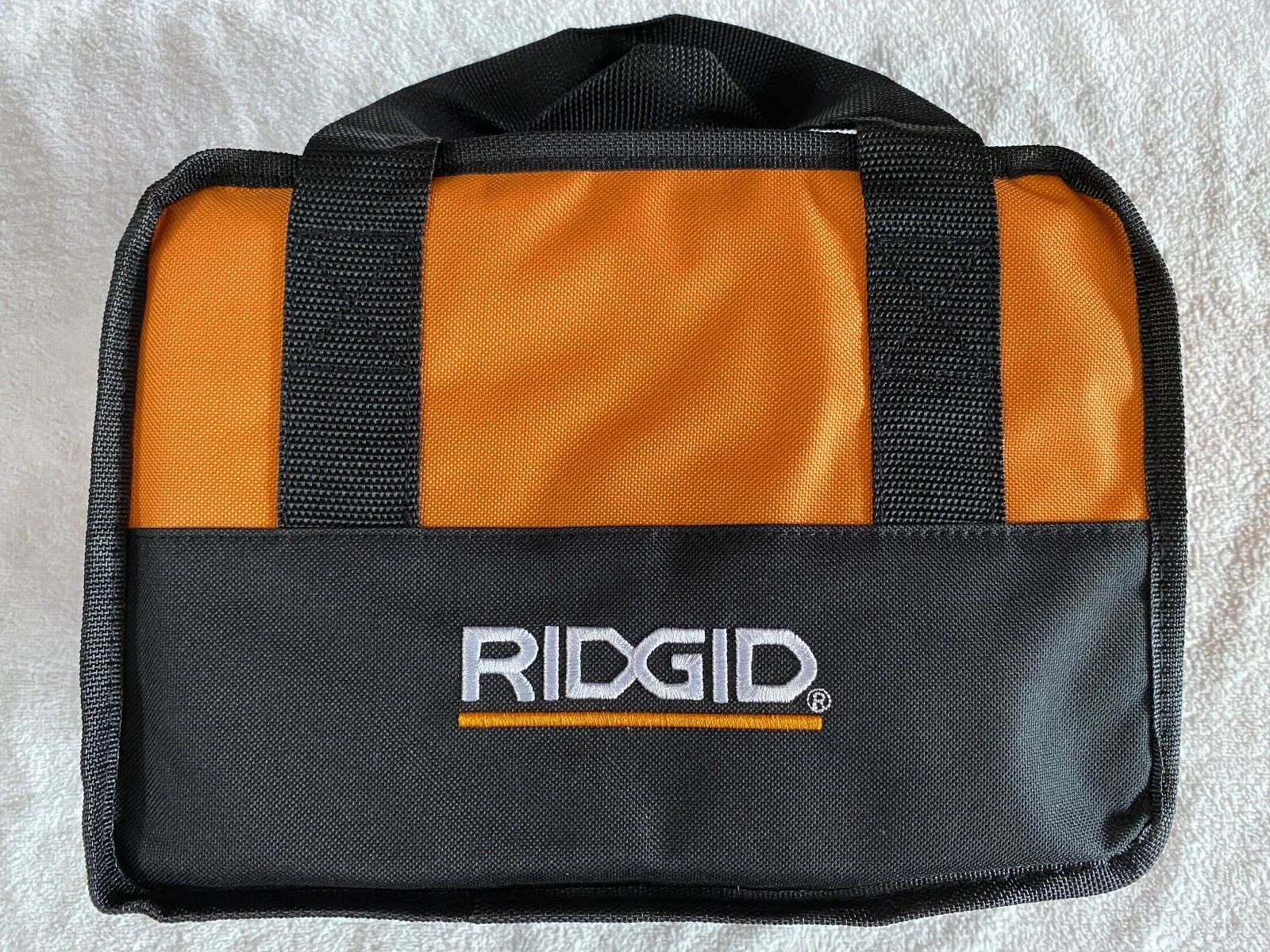 New RIDGID 11″ x 8″ x 6″ Heavy Duty Contractor Tool Bag Durable Storage