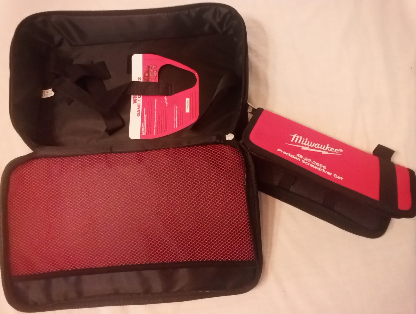 Milwaukee M12 Fuel Soft Case Tote Empty Tool Bag 14″ x 9″ x 4″ – with straps