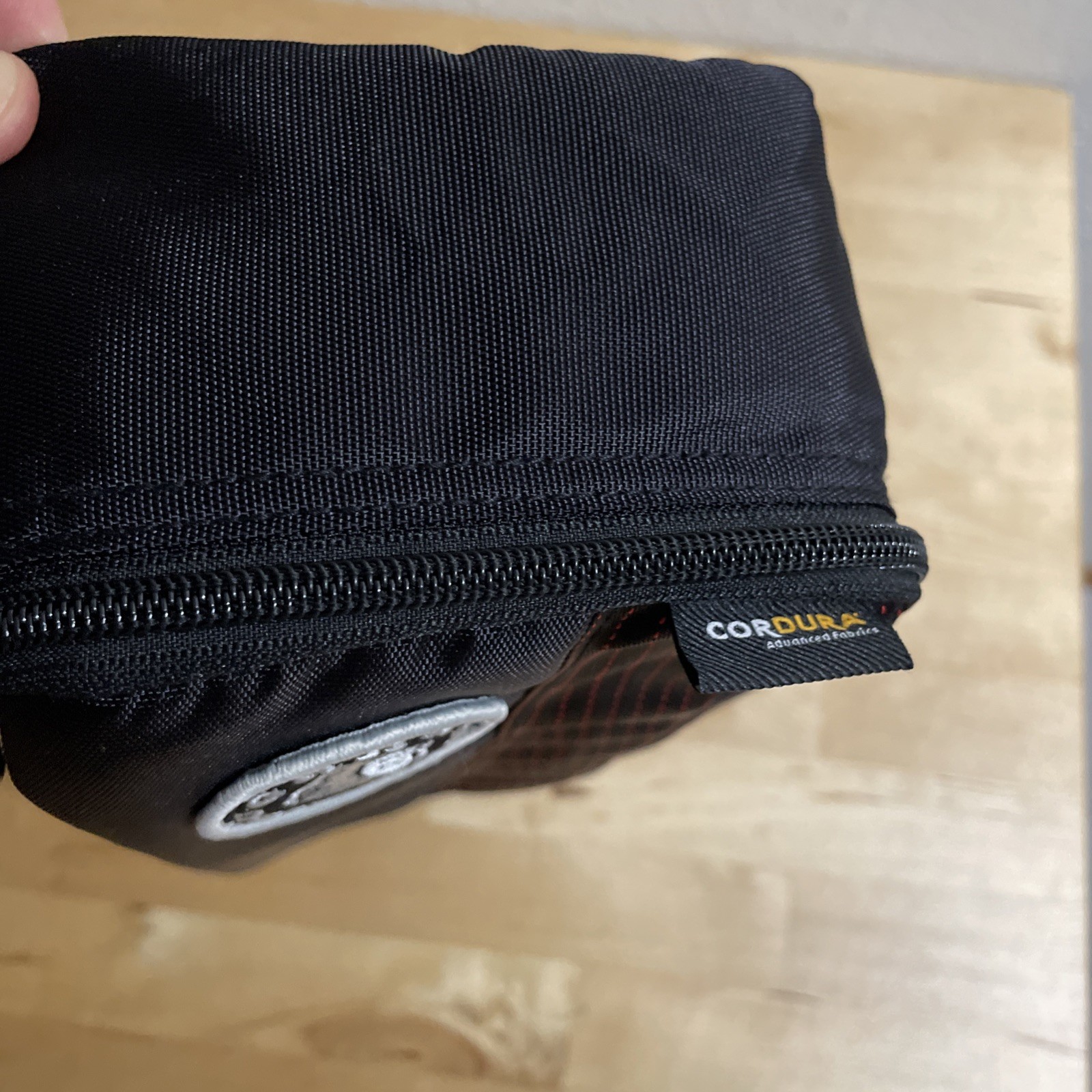 Rough Enough 12″ Small Tool Bag Pouch Box Travel Toiletry Handle Cordura Black
